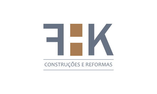 Logo FHK Construções